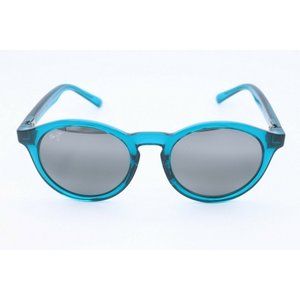 Maui Jim Pineapple MJ 784-06D Round Blue Sunglasses Polarized Gray Lenses trendy